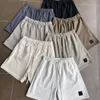 2024 Taşın Erkek Versiyonu Gevşek Şort İlkbahar ve Yaz High Street Terry Classic Tide Sports Beş Noktalı Pantolon İngiliz Tasarımcı Drawstring Adası G668