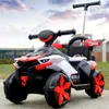 Children's Electric Vehicles Bluetooth Remote Control Four-wheeled Off-road Beach Vehicle Parent-child Stroller Adults Kids Cars