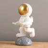 Other Desk Accessories Glasses Bracket Desktop Astronaut Pen Stand Sunglass Modeling Decorative Eyeglass Holder Natural Resin Office Decoration Home 230609