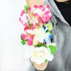 Декоративные цветы 4 шт/сет на гавайской вечеринке искусственное браслет летнее пляжное венок для свадьбы на день рождения