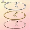 925 argent pour pandora charmes bijoux perles Pendentif Diy Curseur Serpent Chaîne Bracelet pour Femmes Mode Bijoux Cadeaux