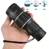 16x52 HD MonsoLular Telescope, Pryzmat o dużej mocy Compact MonoCular dla dorosłych i dzieci, MonoCular Scope HD do oglądania ptaków podróżniczych turystycznych podróży