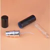 1pc Hot 5ml قارورة صغيرة مضخة ألومنيوم الزجاج الزجاجي زجاجة رذاذ رذاذ العطور الحاوية الصغيرة الرائحة الفارغة nvinu