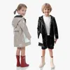 Clothing Sets 2023 fashion kids Raincoat waterproof jackets 2 14 years old children coat 230609