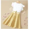 Girl's Dresses Girls Cute Summer Kids Plaid Printing Dress Princess Party Clothes Teen Child Clothing Vestidos 6 8 10 12 13 Year 230609
