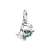 925 Sterling Silver Pandora Charm Wiselant odpowiedni do projektanta bransoletki biżuteria i serie Animal Series Akcesoria, bezpłatne pudełko Pandora