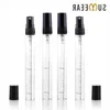 100 -stycken/parti 10 ml resesprayflaska bärbar glas parfymflaskor atomizer contenitori kosmetisk pump parfum kvinnor ebpog