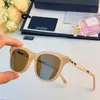 occhiali da sole di lusso per uomo donna donna di pelle di pecora di canapa grande cornice quadrata abbellimento trucco semplice occhiali da sole retrò sottili fashionsunglasses5a