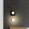 Lampy ścienne antyczne oświetlenie łazienki nowoczesne kryształowy penteadeira camarim łóżko lampa lampa sypialnia dekoracja drewniana koło pasowe