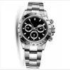 信頼できる時計時計40mmオートマチック2813ムーブメントウォッチパンダアイスブルーステンレス鋼のメンズウォッチオイスターの女性がボックスペーパーで時計