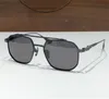 Chrome Pilot New Fashion Design Men Sunglasses 8034 Retro Excisite Metal Frame Geneous Style High End UV400レンズメガネ