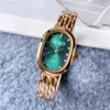 2023 Quarts Watch Langpai Oval Stainless Strap Strap Women's Business Gentleman Quartz Three Pin Watch