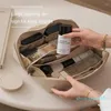 Designer-Kosmetiktaschen, Reise-Make-up-Tasche mit großem Fassungsvermögen, multifunktionaler Pu-Beutel für Damen, tragbarer Toilettenartikel-Organizer, wasserdichter Badezimmer-Waschbeutel