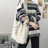 Evening Bags Women Canvas Shoulder Bag Warm Plush Cloth Fabric Handbag Soft Cotton Tote Large Capacity Embroidery Bear Book For Ladies