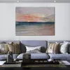Paysages contemporains toile Art coucher de soleil peint à la main Joseph William Turner peinture pour Studios bureau décor