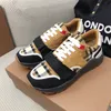 Luxury Casual Shoes Leather, Nylon Suede Vintage Plaid Sportskor Vintage Classic Coach Shoes Berry Striped Shoes Fashion Coach Men Women Sneakers 38-45