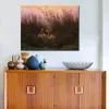 Realistische landschap canvas kunst zwanen onder het riet door Caspar David Friedrich schilderij handgemaakte romantische badkamer decor
