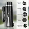 12X50 Monocular Telescope High Powered Monocular With Smartphone Adapter & Tripod - BAK4 Prism Monocular