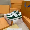 Designer Luxurys sneakers paar L thuis bedrukte casual schoenen wit natuurlijk groen grijs crème zwart paars heren sneakers sneakers