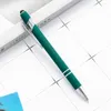 2PCS Universal Writing Pen z tworzywa sztucznego Push Ballpoint Wymienna wymiana biura szkolnego Pens Pensorery