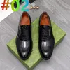 Herren G Luxus italienische Marke Herren Leder Flats Mann britische Brogue Designer Kleid Schuh formelle Business Oxfords Schuhe für Männer