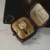 Trouwringen LAMOON Natuurlijke Edelsteen Chalcedoon Ring Voor Vrouwen Vingate Luxe Gesneden Patroon 925 Sterling Zilver Goud Vermeil Sieraden 230609