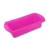 Moules de cuisson Silicone de qualité alimentaire Double oreille rectangulaire Silicone plateau à pain pain grillé moule JN10