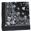 Mode paisley schedel hoofddoek wrap 100% katoen bandana polsbandje 12 stuks veel 346s