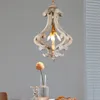 Żyrandole lampy wiszące małe na korytarzu zawieszenie przedwczesne drewniane lampy retro lampy lampy kuchennej jadalnia nocna