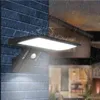 Solljus för skjul, 90 LED Solar Motion Sensor Security Light Waterproof Outside For Garden Fence Door Yard Pathway
