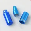 300 X 5 ml UV Petite bouteille de parfum rechargeable Bleu Rouge Verre Parfum atomiseur 1/6 oz Brume vaporisateur Liquide Containerhigh qty Qsaae