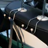 New Universal Seat Back Organizers Bling Diamond Car Headrest Bag Durable Hangers Strong Car Interior Auto Back Seat Storage Hooks