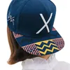 Nouvelle hip- lettre x chapeau plat de baseball cape hip-hop pic pic chapeau homme chapeau casquettes de basket-ball # t3169