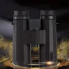Jumelles puissantes HD 10 x 40 mm, mini télescope pliant longue portée 39370,08 pouces optiques BAK4 FMC pour la chasse, les sports, le camping, les voyages (10x)
