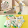 Mode enfants chaussettes bébé filles garçons tout-petits coton chaussettes respirant été mince maille chaussettes en gros