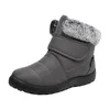 Boots Sandales Hiver Bo.ots Antidérapantes Bottes De Neige Imperméables Chaussures à Plateforme pour Femmes Bottines Chaudes Chaussures Rembourrées en Coton Botas De Mujer