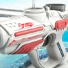 Sand Play Water Fun Water Gun High-Tech Automatic Water Soaker Guns Stora kapacitet Kid Vuxen Summer Pool Beach Outdoor Toy 230609