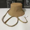 Mehrfarbige Eimer -Männer reversible Damen -Leinwand Designer Caps Hats Men Sommer Fisherman Sunbonnet