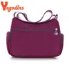 Yogodlns Oxford sac à bandoulière étanche femmes décontracté sac à bandoulière multifonction Shopping sac à main grande capacité sac de messager