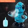 New Kong Model Elektrisch Dansen Robot Model Spray Water Mist Koel Licht Muziek Oogverblindende Drieknopsschakelaar Kinderspeelgoed