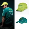 2023 F1 Aston Martin Baseball Cap Herren Snapback Baseball Cap Baumwolle verstellbare Schirmmütze lässig