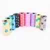 Pet supplies Dog Poop Bags Biodegradable 150 rolls multiple color for waste scoop leash dispenser free shipping DHL Cfppr