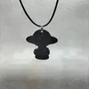 Colares com Pingente Yungqi Acrílico Alienígena Espaçonave Para Mulheres Menina Minimalista Corda Corrente Gargantilha Colar Animal Jóias Collier