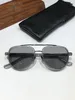 Designermarke klassische Pilotensonnenbrille Mode Damen Sonnenbrille UV400 Goldrahmen grüner Spiegel mit Box