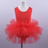 Robes de fille Enfants Fille Ballet Tutu Robes Vêtements de Danse pour Enfants Belle Petite Fille Fluffy Ballet Sans Manches Gilet Robe Mode Fille Robe 230609