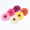 Декоративные цветы 50/100 кусочки искусственное цветочное шелк шелк gerbera стена свадебные свадебные аксессуары зазор