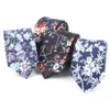 Tager Wilen Mens Slim Necktie Casual Cotton Floral Skinny Tie 6cm -various Styles336u