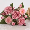 Decorative Flowers Unfading Wonderful Pretty Peony Fake Exquisite Details Simulation Flower Realistic Party Supplies