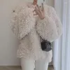 Kadın Hoodies Kore moda kabarık sweatshirt kadın o boyun uzun kollu gevşek tişörtü kadın kış tatlı sevimli üst kadınlar damla