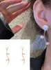 Dangle Earrings韓国ファッションエレガンスクラシッククラシックフラワーパールタッセルロングチェーンロングチェーンドロップ